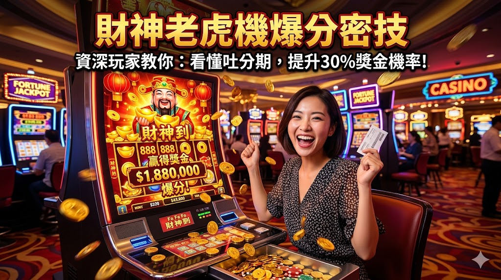 財神老虎機爆分密技：資深玩家教你如何看懂吐分期，提升30%獎金機率！