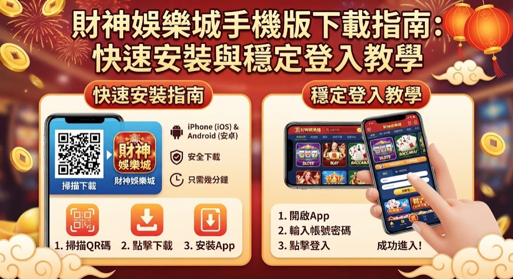 手機版下載指南：快速安裝與穩定登入教學