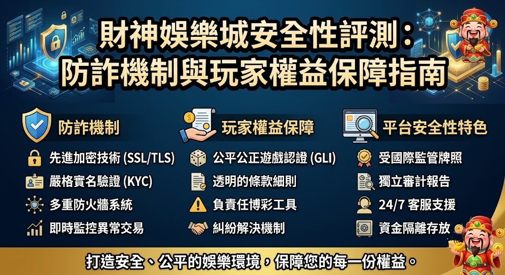 防詐機制與玩家權益保障指南 防詐機制與玩家權益保障指南
