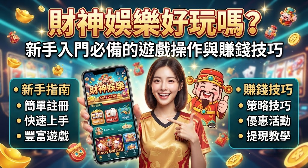 新手入門必備的遊戲操作與賺錢技巧 新手入門必備的遊戲操作與賺錢技巧